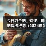 今日复合肥、磷铵、钾肥价格行情(2024年6月26日)(图1) 今日复合肥、磷铵、钾肥价格行情(2024年6月26日)(图1)