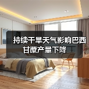 持续干旱天气影响巴西甘蔗产量下降(图1) 持续干旱天气影响巴西甘蔗产量下降(图1)