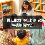 香菇批发价格上涨 农民种植热情增长(图2) 香菇批发价格上涨 农民种植热情增长(图2)