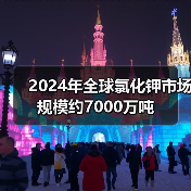 2024年全球氯化钾市场规模约7000万吨(图1) 2024年全球氯化钾市场规模约7000万吨(图1)