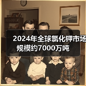 2024年全球氯化钾市场规模约7000万吨(图2) 2024年全球氯化钾市场规模约7000万吨(图2)