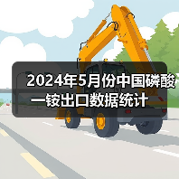 2024年5月份中国磷酸一铵出口数据统计(图2) 2024年5月份中国磷酸一铵出口数据统计(图2)