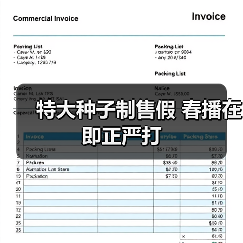 特大种子制售假 春播在即正严打(图2) 特大种子制售假 春播在即正严打(图2)