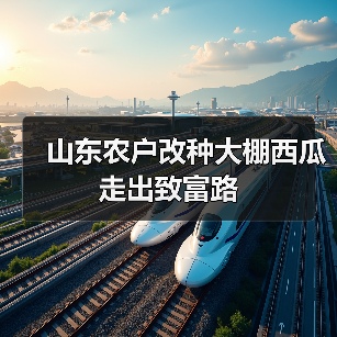 山东农户改种大棚西瓜走出致富路(图4) 山东农户改种大棚西瓜走出致富路(图4)