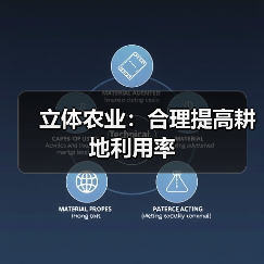 立体农业:合理提高耕地利用率(图1) 立体农业:合理提高耕地利用率(图1)