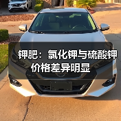 钾肥:氯化钾与硫酸钾价格差异明显(图1) 钾肥:氯化钾与硫酸钾价格差异明显(图1)