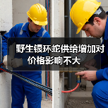 野生银环蛇供给增加对价格影响不大(图1) 野生银环蛇供给增加对价格影响不大(图1)