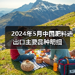 2024年5月中国肥料进出口主要品种明细(图2) 2024年5月中国肥料进出口主要品种明细(图2)