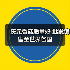 庆元香菇质量好 批发销售至世界各国 庆元香菇质量好 批发销售至世界各国