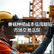 香菇种植成本低周期短 市场交易活跃(图3) 香菇种植成本低周期短 市场交易活跃(图3)