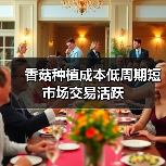 香菇种植成本低周期短 市场交易活跃(图4) 香菇种植成本低周期短 市场交易活跃(图4)