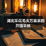 湖北采花毛尖万亩茶园开园采摘 湖北采花毛尖万亩茶园开园采摘