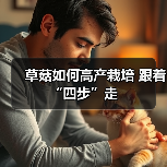 草菇如何高产栽培 跟着“四步”走（图1）