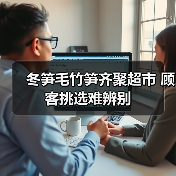 冬笋毛竹笋齐聚超市 顾客挑选难辨别(图3) 冬笋毛竹笋齐聚超市 顾客挑选难辨别(图3)