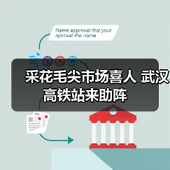 采花毛尖市场喜人 武汉高铁站来助阵（图4）