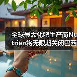 全球最大化肥生产商Nutrien将无限期关闭巴西三家混合工厂!(图1) 全球最大化肥生产商Nutrien将无限期关闭巴西三家混合工厂!(图1)