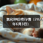 氯化钾价格行情(2024年6月3日)(图4) 氯化钾价格行情(2024年6月3日)(图4)