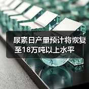 尿素日产量预计将恢复至18万吨以上水平（图1）