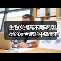 生物炭提高不同磷源制得的复合肥料中磷素有效性的研究(图3) 生物炭提高不同磷源制得的复合肥料中磷素有效性的研究(图3)