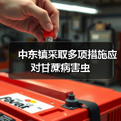 中东镇采取多项措施应对甘蔗病害虫（图2）