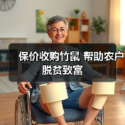 保价收购竹鼠 帮助农户脱贫致富（图2）