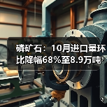 磷矿石:10月进口量环比降幅68%至8.9万吨(图2) 磷矿石:10月进口量环比降幅68%至8.9万吨(图2)