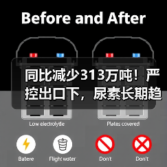 同比减少313万吨!严控出口下,尿素长期趋弱格局未变(图3) 同比减少313万吨!严控出口下,尿素长期趋弱格局未变(图3)