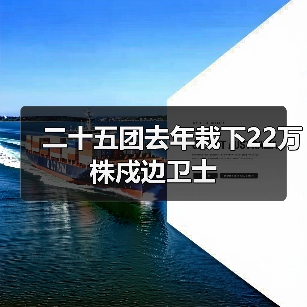 二十五团去年栽下22万株戍边卫士 二十五团去年栽下22万株戍边卫士