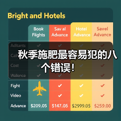 秋季施肥最容易犯的八个错误!(图1) 秋季施肥最容易犯的八个错误!(图1)