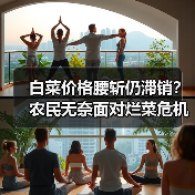 白菜价格腰斩仍滞销?农民无奈面对烂菜危机(图1) 白菜价格腰斩仍滞销?农民无奈面对烂菜危机(图1)